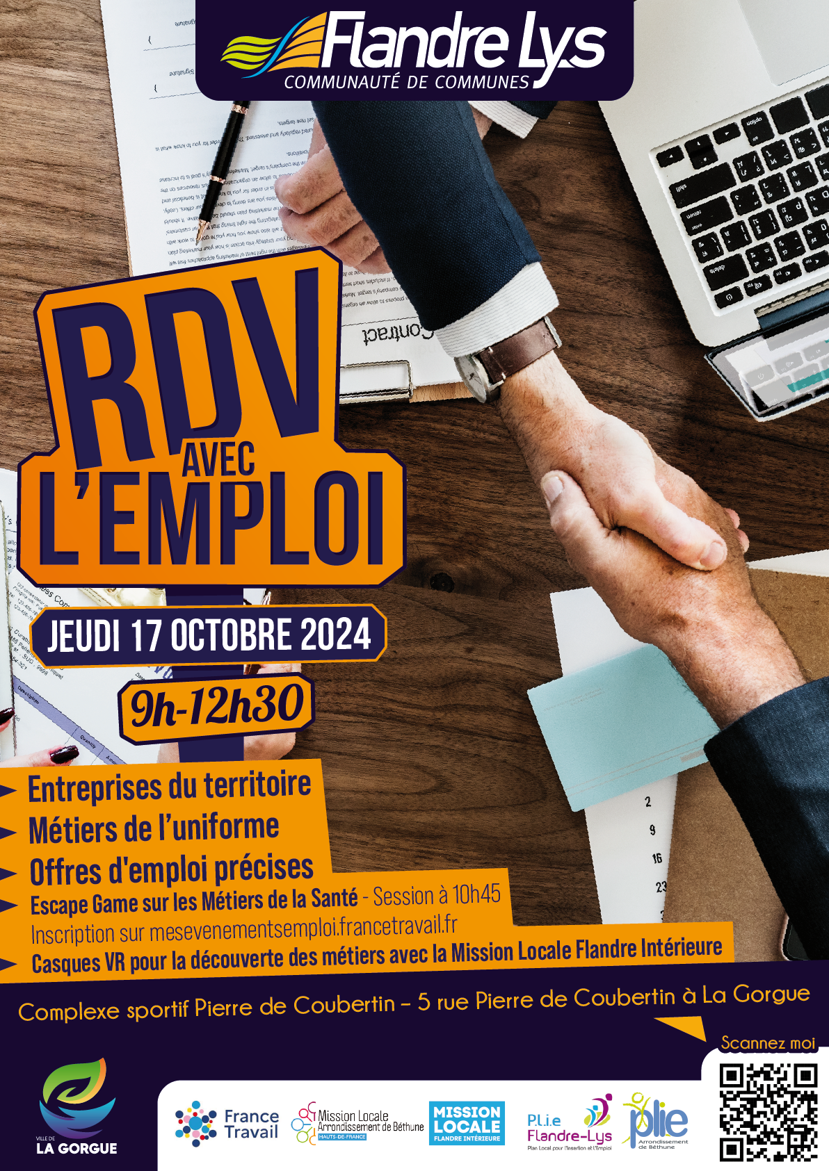 affiche rdv emploi 2024