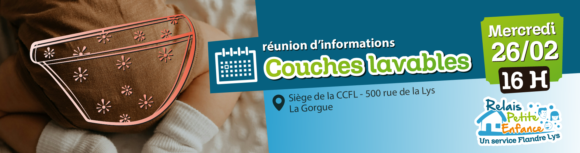 Réunion d'informations sur les couches lavables 